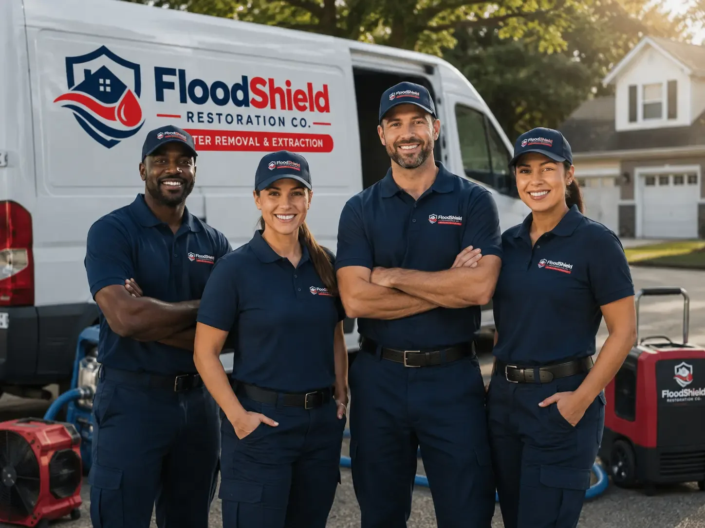 Flood Damage Restoration company in Jamestown, OH